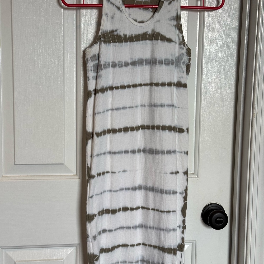 Splendid Shibori Ribbed Bodycon Dress